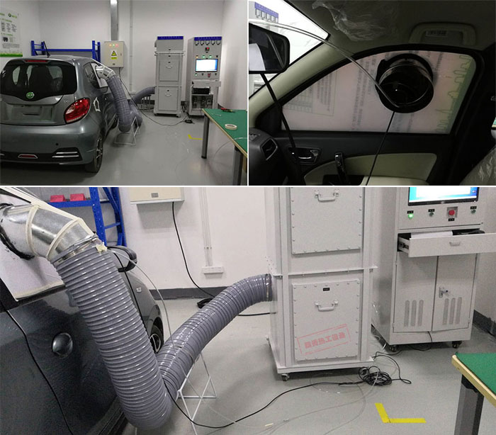 白车身气密性试验台现场实拍
